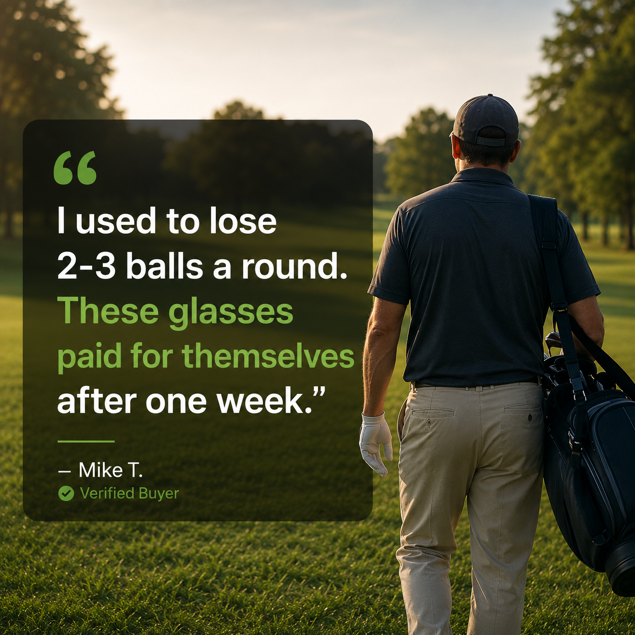 Gomolo™ Ball Finder Golf Sunglasses